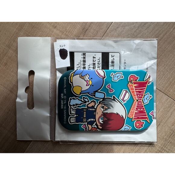 My Hero Academia Sanrio Pin Button Can Badge Todoroki Tuxedo Sam - Picture 5 of 5